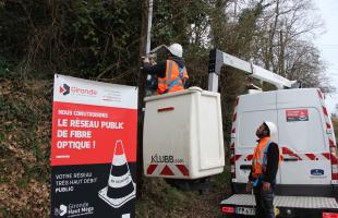 Visite de chantier dans l'Estuaire