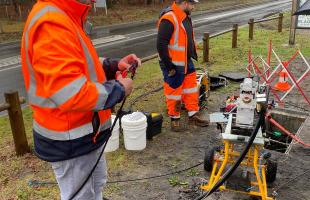 Visite du chantier sur Gujan-Mestras