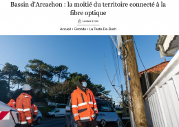 Les travaux avancent sur le Bassin d’Arcachon