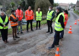 Visite chantier canton Estuaire