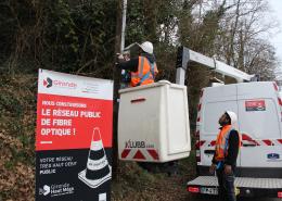 Visite de chantier dans l'Estuaire