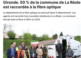 La Réole - Visite de chantier GHM